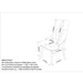 Worldwide Home Furnishings Rizzo-Side Chair-Grey Side Chair, Set Of 2 202-080GY