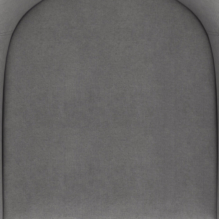 Worldwide Home Furnishings Bianca-Side Chair-Grey/Black Leg Side Chair, Set Of 2 202-086GY/BK