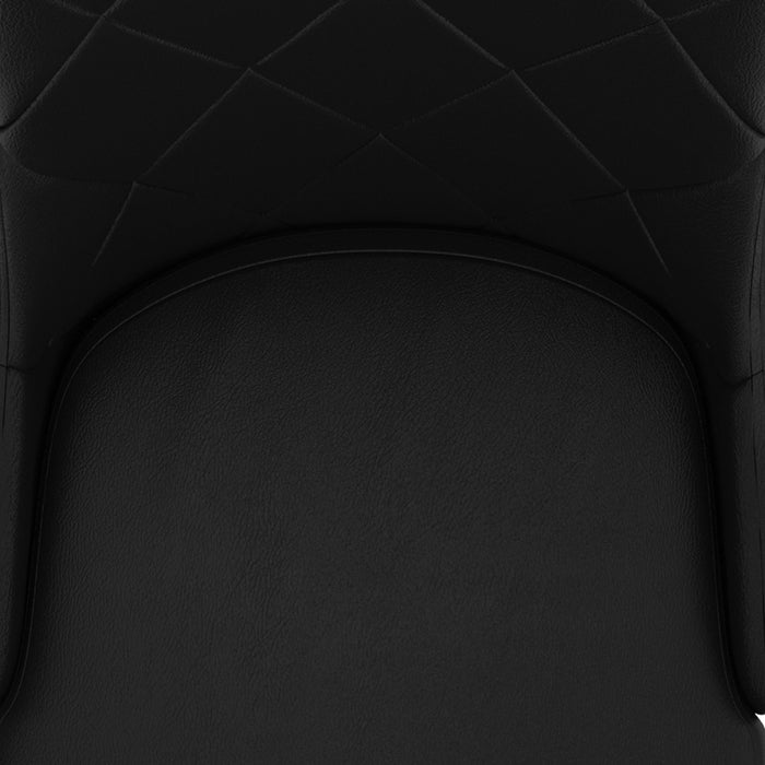 Worldwide Home Furnishings Devo-Side Chair-Black Side Chair, Set Of 2 202-087BK