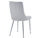 Worldwide Home Furnishings Devo-Side Chair-Light Grey Side Chair, Set Of 2 202-087LG