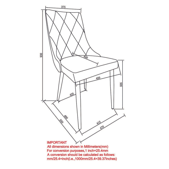 Worldwide Home Furnishings Devo-Side Chair-Light Grey Side Chair, Set Of 2 202-087LG