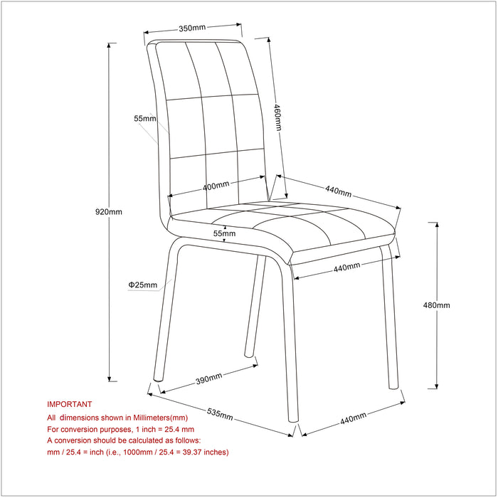 Worldwide Home Furnishings Solara Ii-Side Chair-White Side Chair, Set Of 4 202-160WT