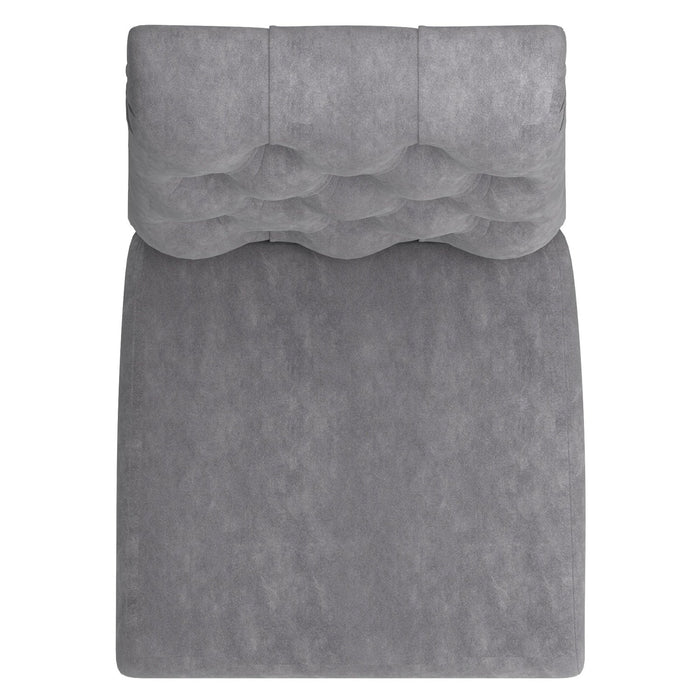 Worldwide Home Furnishings Chloe-Side Chair-Grey Side Chair, Set Of 2 202-552GY