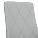 Worldwide Home Furnishings Antoine-Side Chair-Light Grey Side Chair, Set Of 2 202-573LG