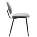 Worldwide Home Furnishings Capri-Side Chair-Light Grey Side Chair, Set Of 2 202-591LGY