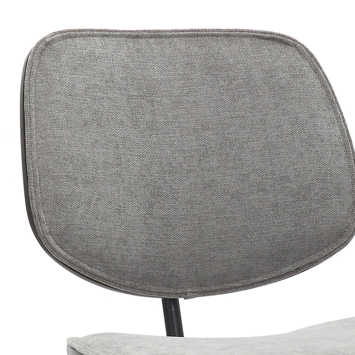 Worldwide Home Furnishings Capri-Side Chair-Light Grey Side Chair, Set Of 2 202-591LGY