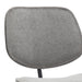 Worldwide Home Furnishings Capri-Side Chair-Light Grey Side Chair, Set Of 2 202-591LGY