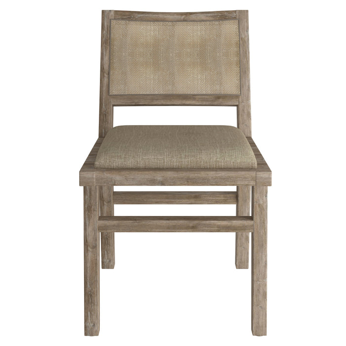 Worldwide Home Furnishings Clive-Side Chair-Beige Side Chair, Set Of 2 202-617BG