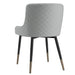 Worldwide Home Furnishings Xander-Side Chair-Light Grey Side Chair, Set Of 2 202-620LG