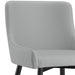 Worldwide Home Furnishings Xander-Side Chair-Light Grey Side Chair, Set Of 2 202-620LG