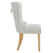 Worldwide Home Furnishings Mizal-Side Chair-Ivory Side Chair, Set Of 2 202-629IV