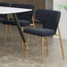 Worldwide Home Furnishings Akira-Side Chair-Black Side Chair, Set Of 2 202-673BLK