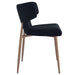 Worldwide Home Furnishings Akira-Side Chair-Black Side Chair, Set Of 2 202-673BLK