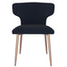 Worldwide Home Furnishings Akira-Side Chair-Black Side Chair, Set Of 2 202-673BLK