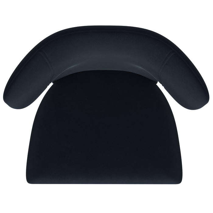 Worldwide Home Furnishings Akira-Side Chair-Black Side Chair, Set Of 2 202-673BLK