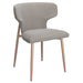 Worldwide Home Furnishings Akira-Side Chair-Grey Side Chair, Set Of 2 202-673GRY