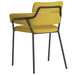 Worldwide Home Furnishings Axel-Side Chair-Mustard Side Chair, Set Of 2 202-674MUS