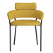 Worldwide Home Furnishings Axel-Side Chair-Mustard Side Chair, Set Of 2 202-674MUS