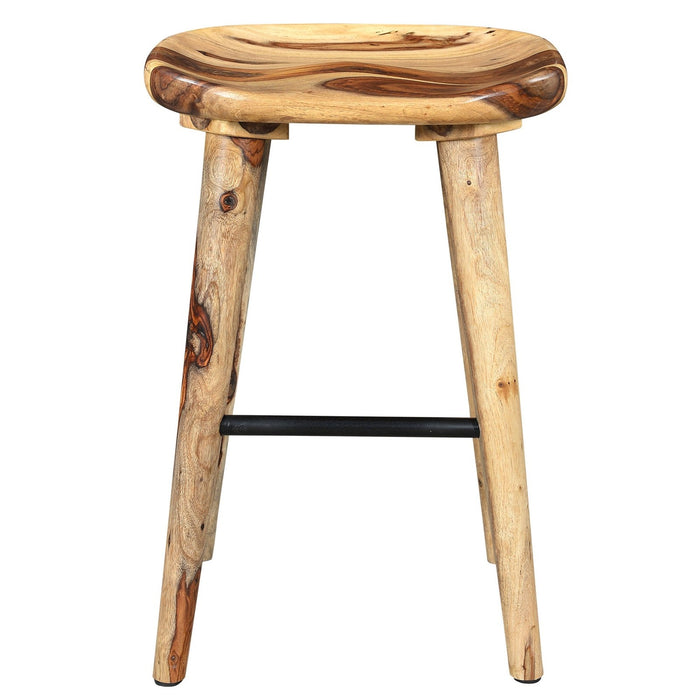 Worldwide Home Furnishings Tahoe-26" Counter Stool-Natural 26" Counter Stool 203-328NAT