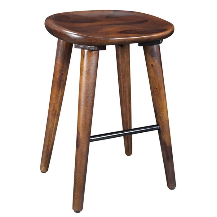 Worldwide Home Furnishings Tahoe-26" Counter Stool-Walnut 26" Counter Stool 203-328WAL