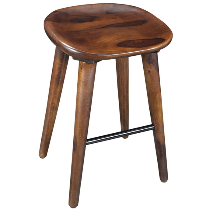 Worldwide Home Furnishings Tahoe-26" Counter Stool-Walnut 26" Counter Stool 203-328WAL