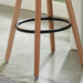 Worldwide Home Furnishings Diablo-26" Counter Stool-White 26" Counter Stool, Set Of 2 203-352WT