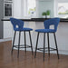 Worldwide Home Furnishings Camille-26'' Counter Stool-Blue 26" Counter Stool, Set Of 2 203-532BLU