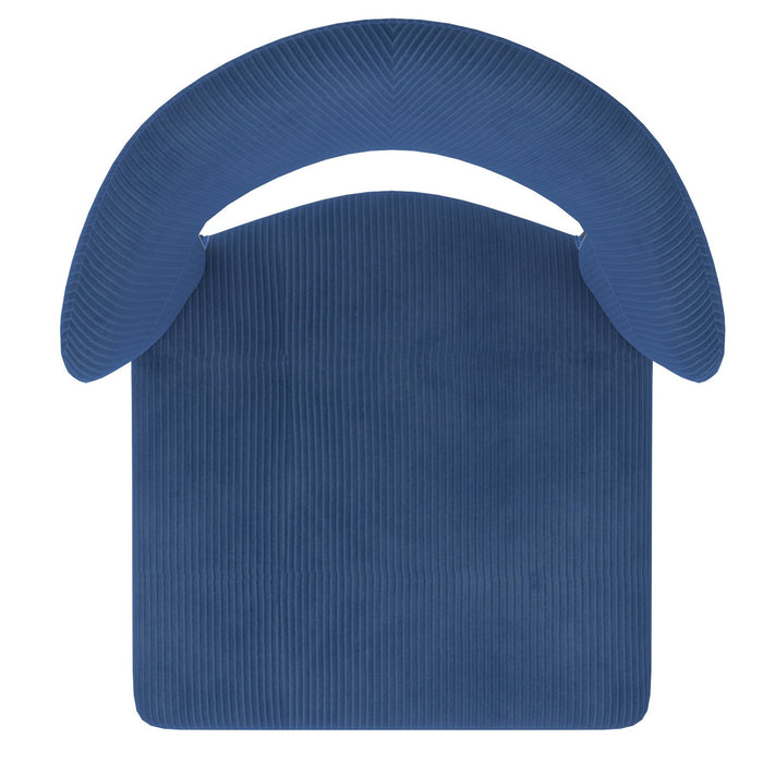 Worldwide Home Furnishings Camille-26'' Counter Stool-Blue 26" Counter Stool, Set Of 2 203-532BLU