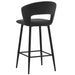 Worldwide Home Furnishings Camille-26'' Counter Stool-Charcoal 26" Counter Stool, Set Of 2 203-532CH