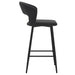 Worldwide Home Furnishings Camille-26'' Counter Stool-Charcoal 26" Counter Stool, Set Of 2 203-532CH