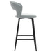 Worldwide Home Furnishings Camille-26'' Counter Stool-Light Grey 26" Counter Stool, Set Of 2 203-532LGY