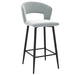 Worldwide Home Furnishings Camille-26'' Counter Stool-Light Grey 26" Counter Stool, Set Of 2 203-532LGY