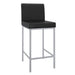Worldwide Home Furnishings Porto-26" Counter Stool-Black 26" Counter Stool, Set Of 2 203-576BK