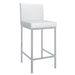 Worldwide Home Furnishings Porto-26" Counter Stool-White 26" Counter Stool, Set Of 2 203-576WT