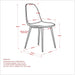Worldwide Home Furnishings Rocca_Lyna Gy-5pc Dining Set 5pc Dining Set 207-264/250GY