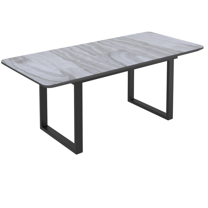 Worldwide Home Furnishings Gavin_Devo Bk-7pc Dining Set 7pc Dining Set 207-360/087BK