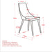 Worldwide Home Furnishings Abbot Wl_Cora Gy-5pc Dining Set 5pc Dining Set 207-453/182GY