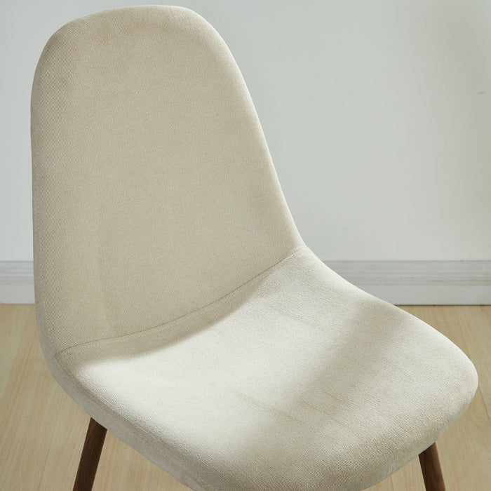 Worldwide Home Furnishings Abbot Wl_Lyna Bg-5pc Dining Set 5pc Dining Set 207-453/250BG