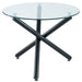Worldwide Home Furnishings Suzette_Capri Mus-5pc Dining Set 5pc Dining Set 207-476BK_591MUS