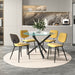 Worldwide Home Furnishings Suzette_Capri Mus-5pc Dining Set 5pc Dining Set 207-476BK_591MUS