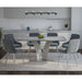 Worldwide Home Furnishings Napoli_Cassidy Vlg-7pc Dining Set 7pc Dining Set 207-545GY/330GY