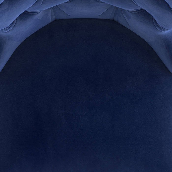 Worldwide Home Furnishings Napoli_Hollis Nav-7pc Dining Set 7pc Dining Set 207-545GY_614NAV