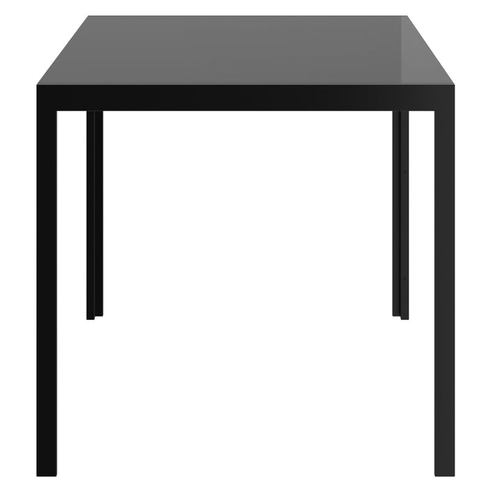 Worldwide Home Furnishings Contra_Maxim Bk-7pc Dining Set 7pc Dining Set 207-843BK/489BK