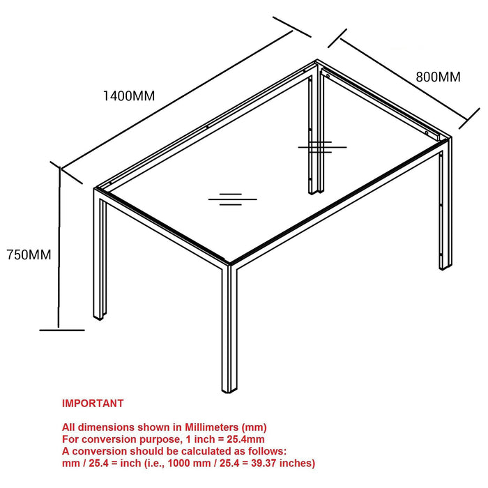Worldwide Home Furnishings Contra_Maxim Bk-7pc Dining Set 7pc Dining Set 207-843BK/489BK