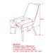 Worldwide Home Furnishings Eclipse Ok_Mia Gy/Lg-7pc Dining Set 7pc Dining Set 207-860OK/247GL