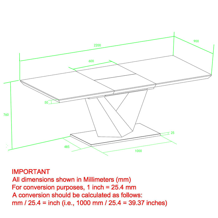 Worldwide Home Furnishings Eclipse Ok_Mia Gy/Lg-7pc Dining Set 7pc Dining Set 207-860OK/247GL