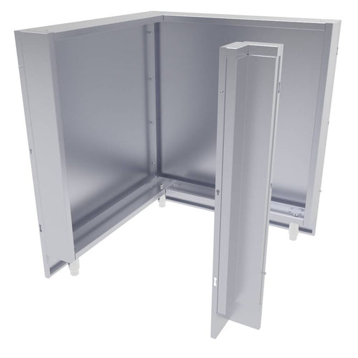 Sunstone 90 Degree 31” X 31” Component Cabinet Back Panel Package SCC31BP90 & SCC3SP90