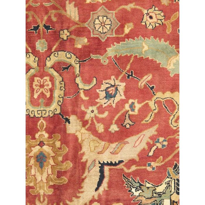 Pasargad Home Agra Collection Hand-Knotted Lamb's Wool Area Rug- 16' 0" X 24' 10" 21911