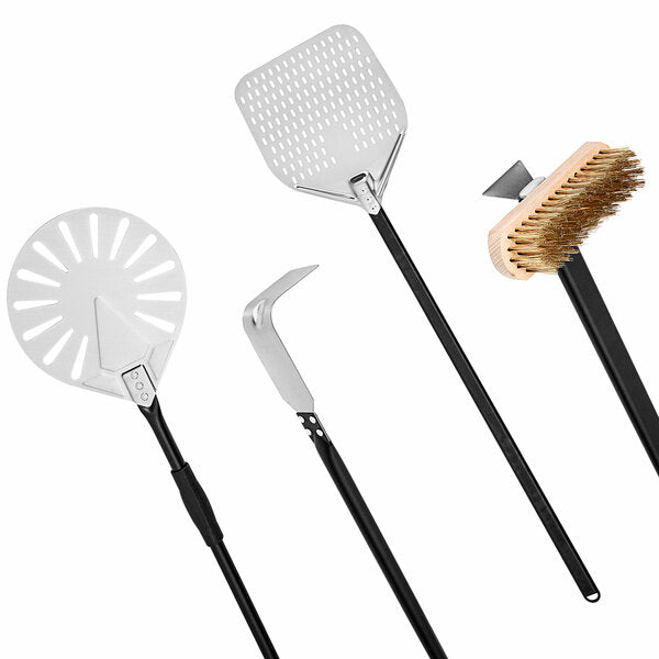 WPPO Wood Fire Pizza Oven 4-Piece Utensil Kit WKPA-01