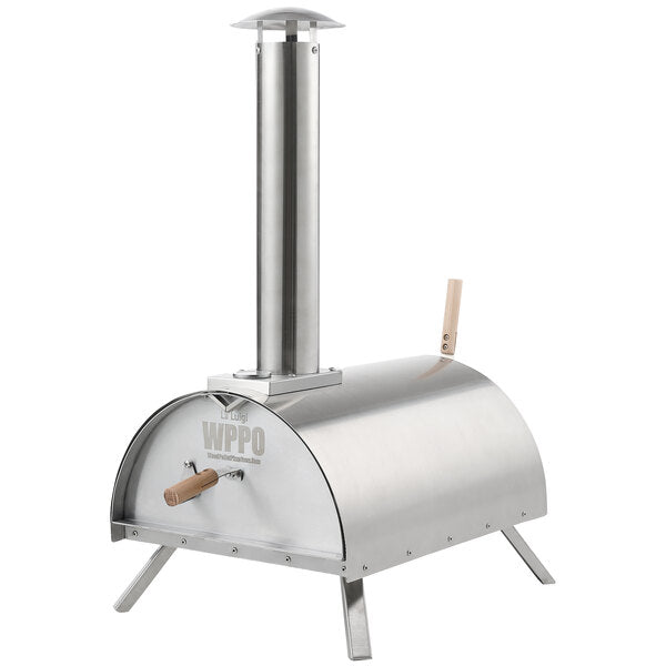 WPPO Lil Luigi Portable Wood Fire Outdoor Pizza Oven with Accessory Kit WKP-01